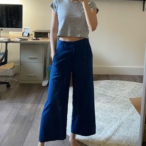 Vince statement blue pants